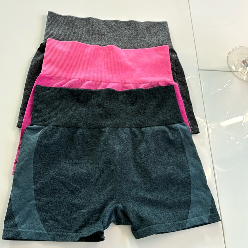 Pink Seamless Shorts Bundle